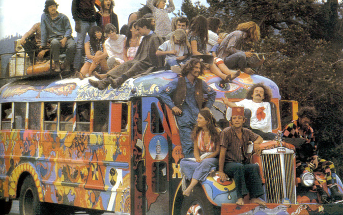 Hippies a jejich busík